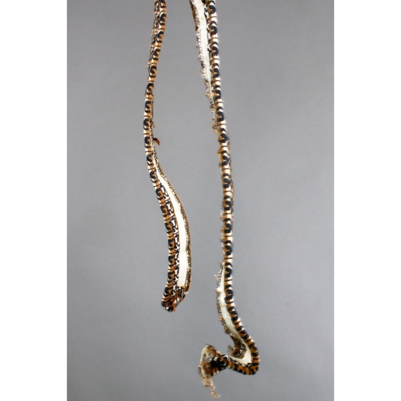 L Vintage 1940s Brown Cotton Tea Length Day Dress - Picture 8 of 8